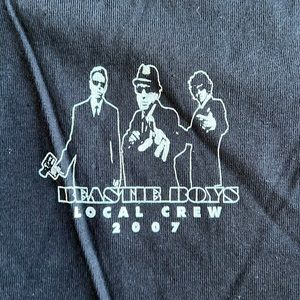 Beastie Boys local crew shirt. XL   New
